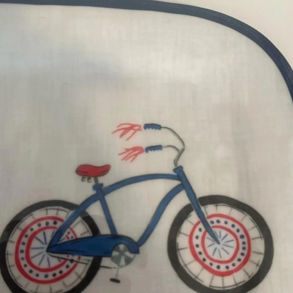 SUR LA TABLE Serving Platter Bicycles Red‎ White Blue. - Picture 5 of 7